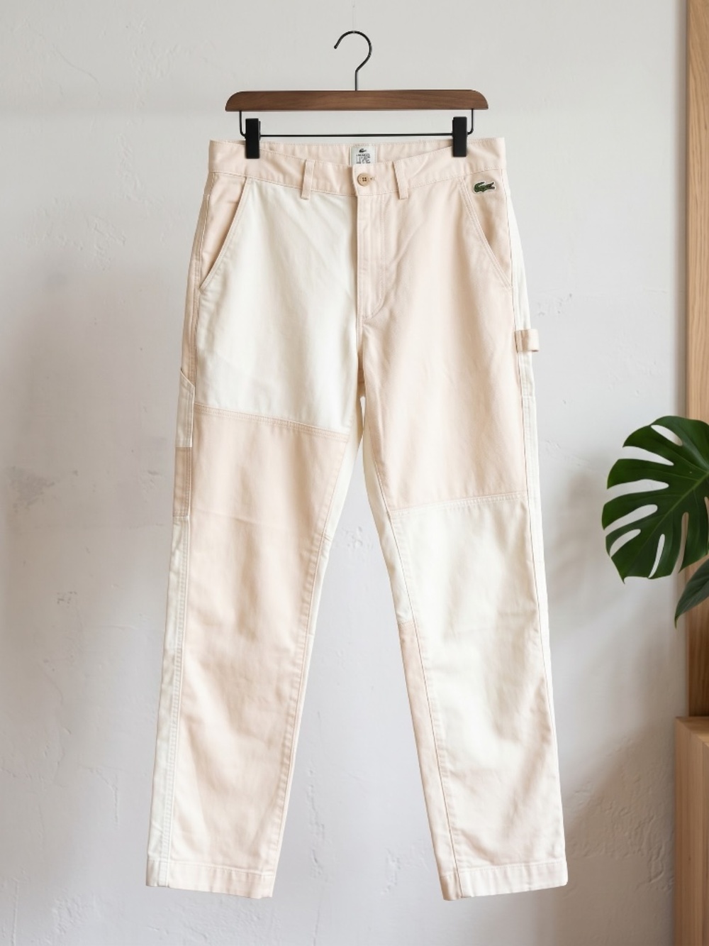 Lacoste LIVE Heritage Patchwork Carpenter Pants
